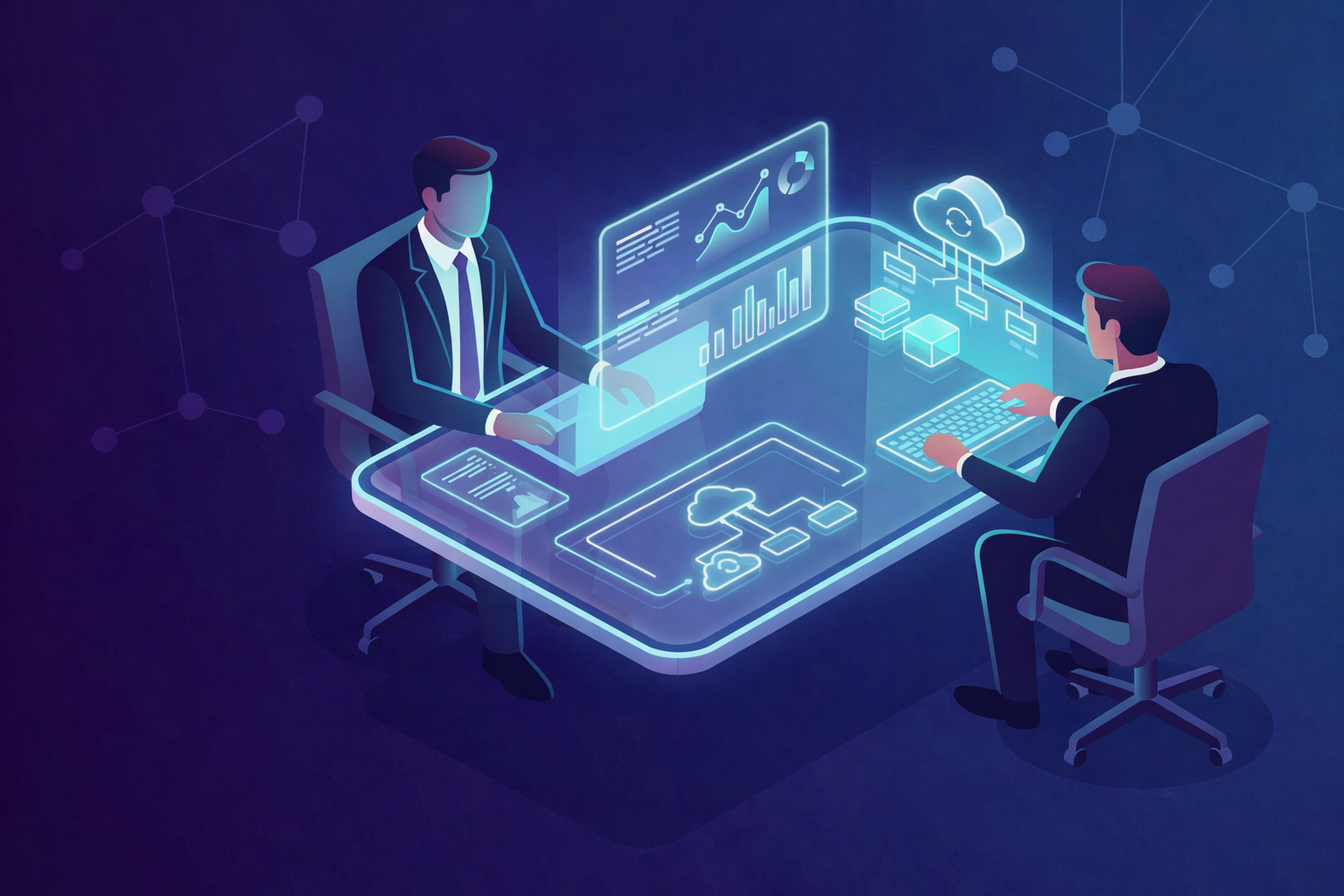 Grafika usługi IT Consulting